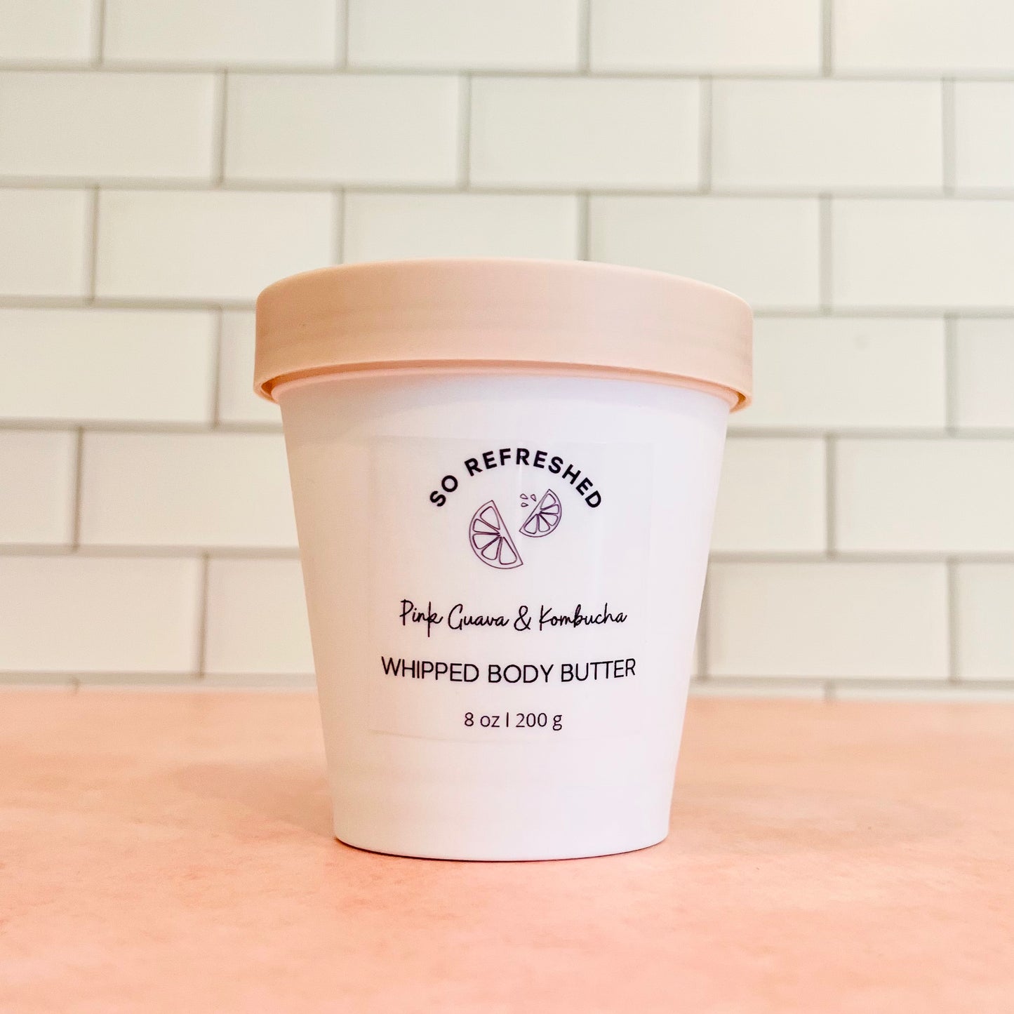 Pink Guava & Kombucha Whipped Butter