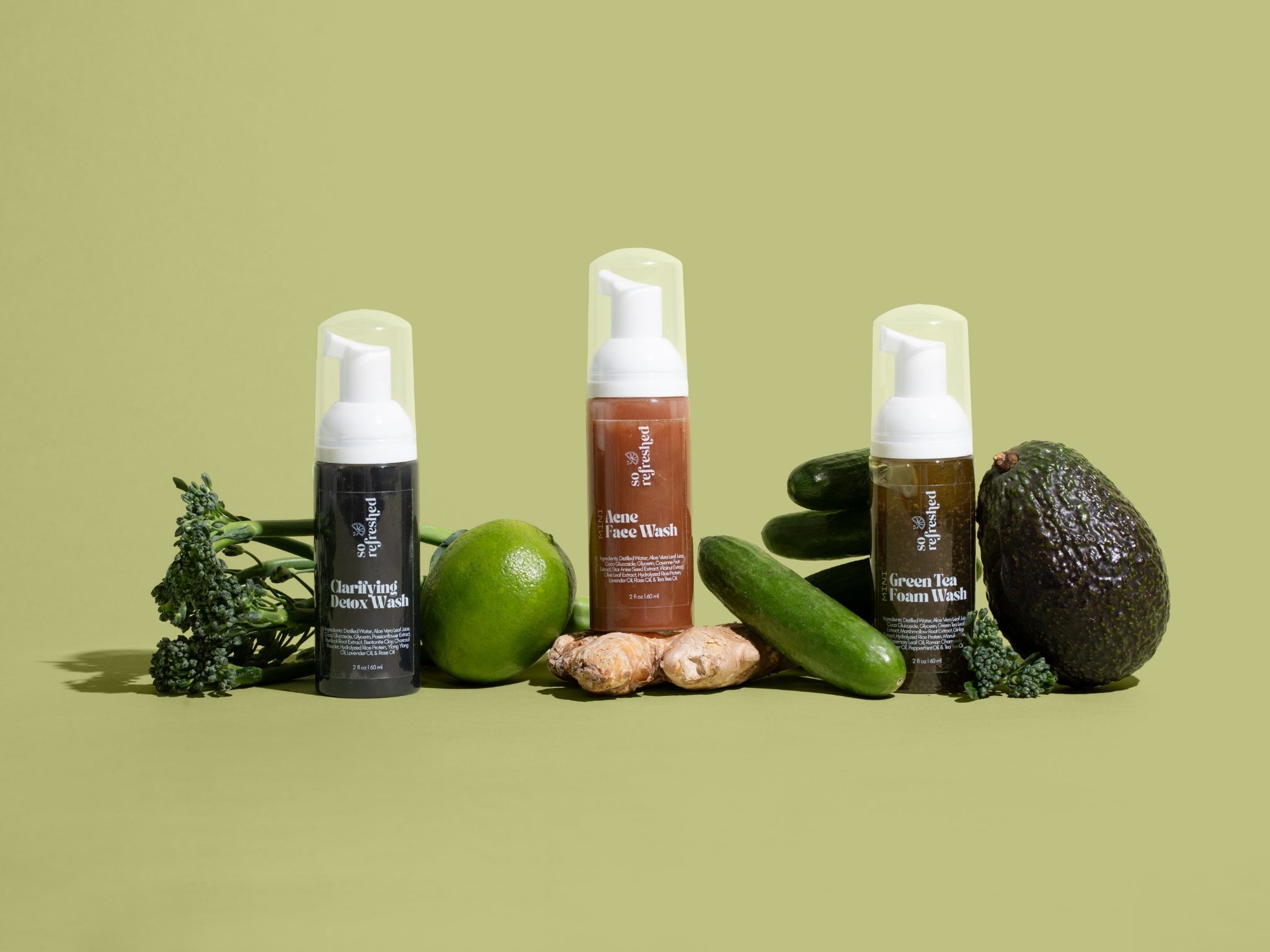 Mini Face Wash Trio